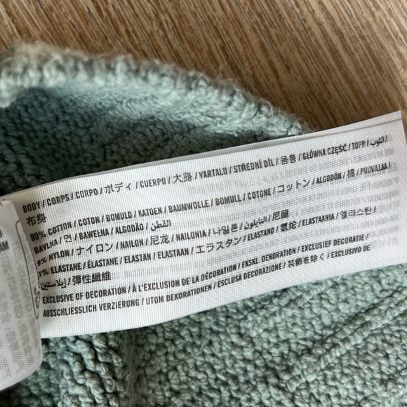 Abercrombie & Fitch Sage Green V-Neck Button Cardigan - Picture 6 of 9